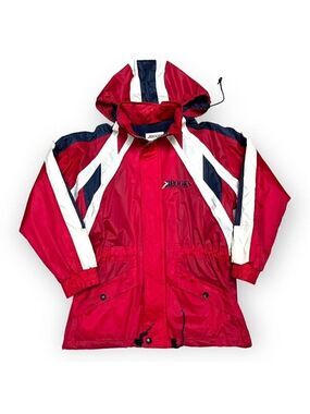 Brooks Vintage 90s FLEECE-LINED Retro Designer Waterproof Jacket - Womens Large